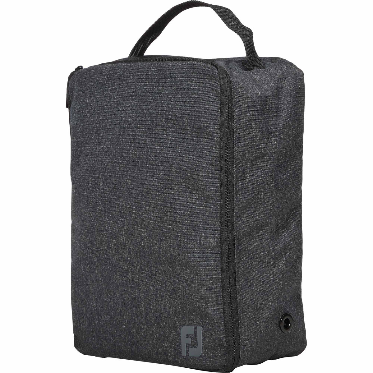 FootJoy Vented Nylon Shoe Bag Transfer - Graphite - Left Angle