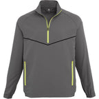 FootJoy Zephyr Half Zip Windshirt for Men Embroidery - Charcoal - Front