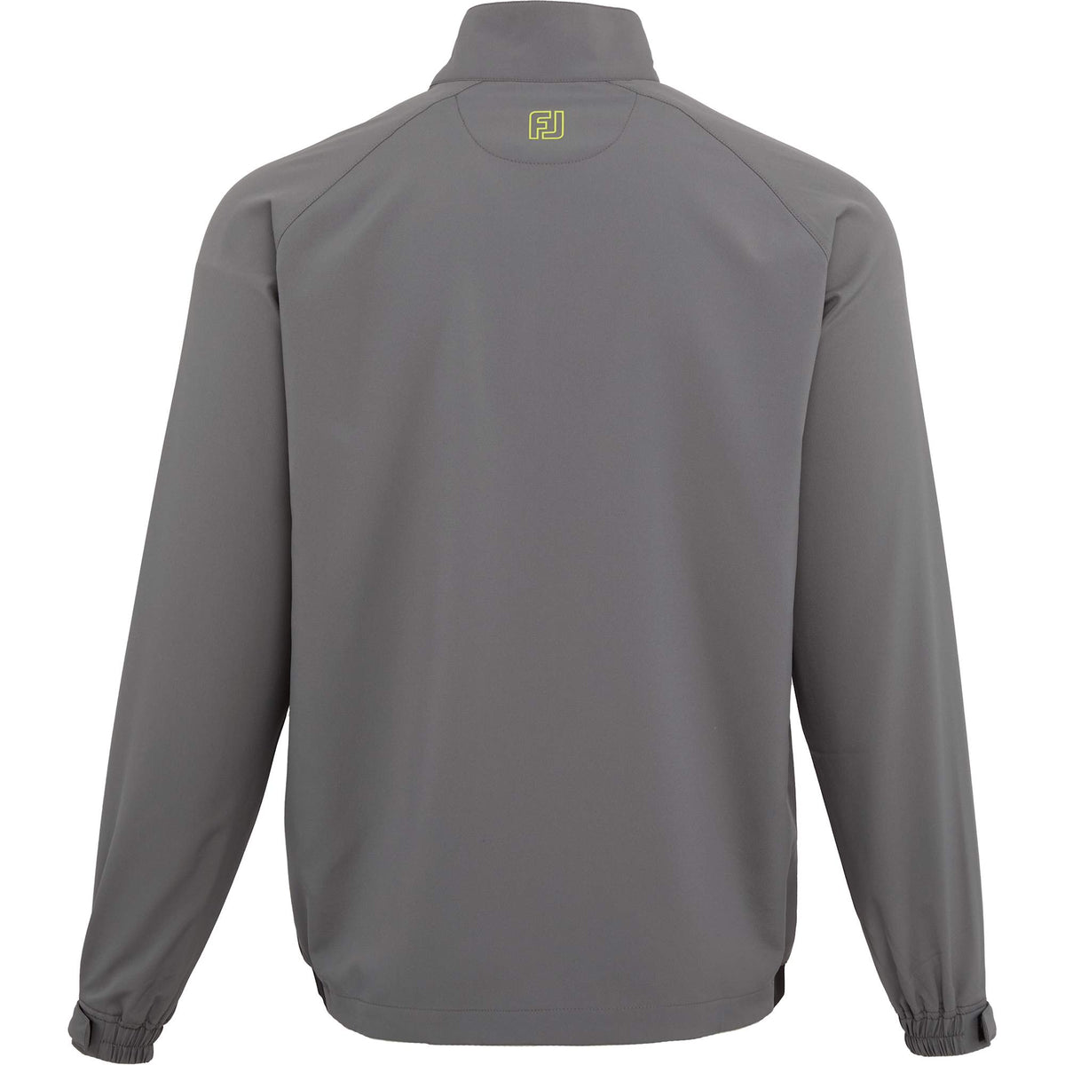 FootJoy Zephyr Half Zip Windshirt for Men Transfer - Charcoal - Back