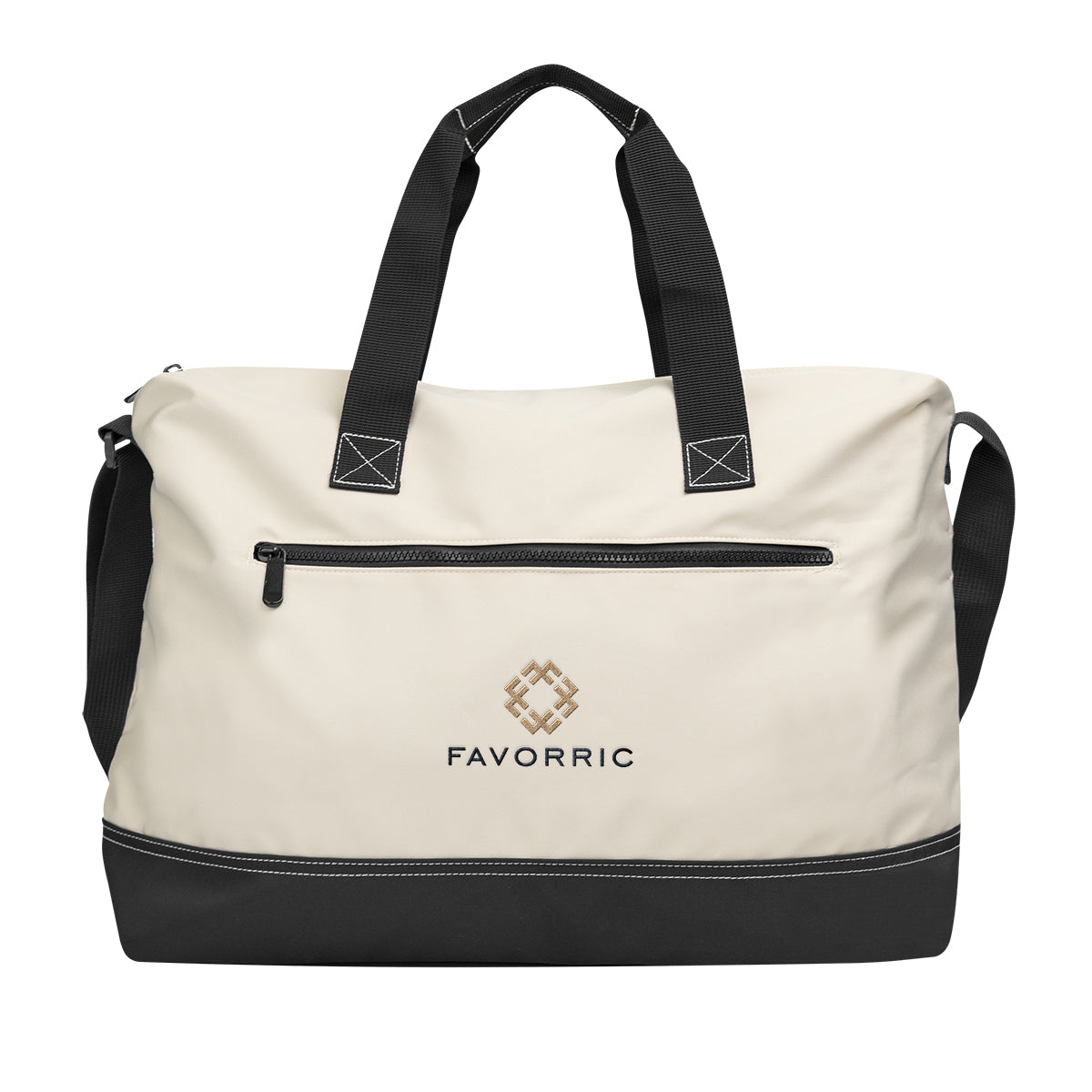 Forester Tote Bag, Deluxe Embroidery - Black - Embroidery