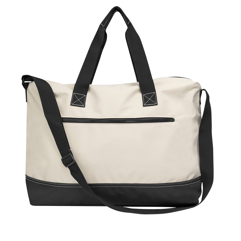 Forester Tote Bag, Deluxe Embroidery - Black - Strap