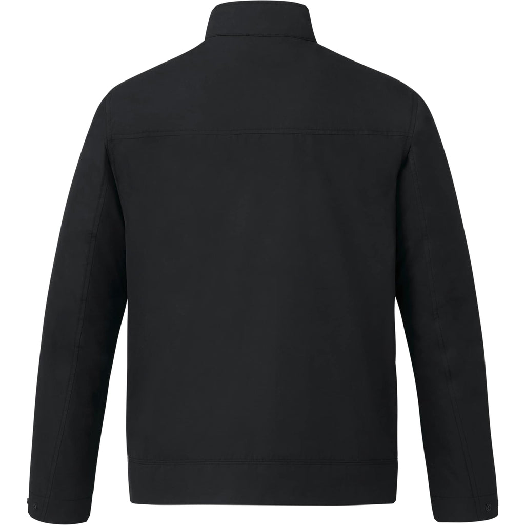 Foster Recycled Polyester Jacket for Men Transfer - Black - Back