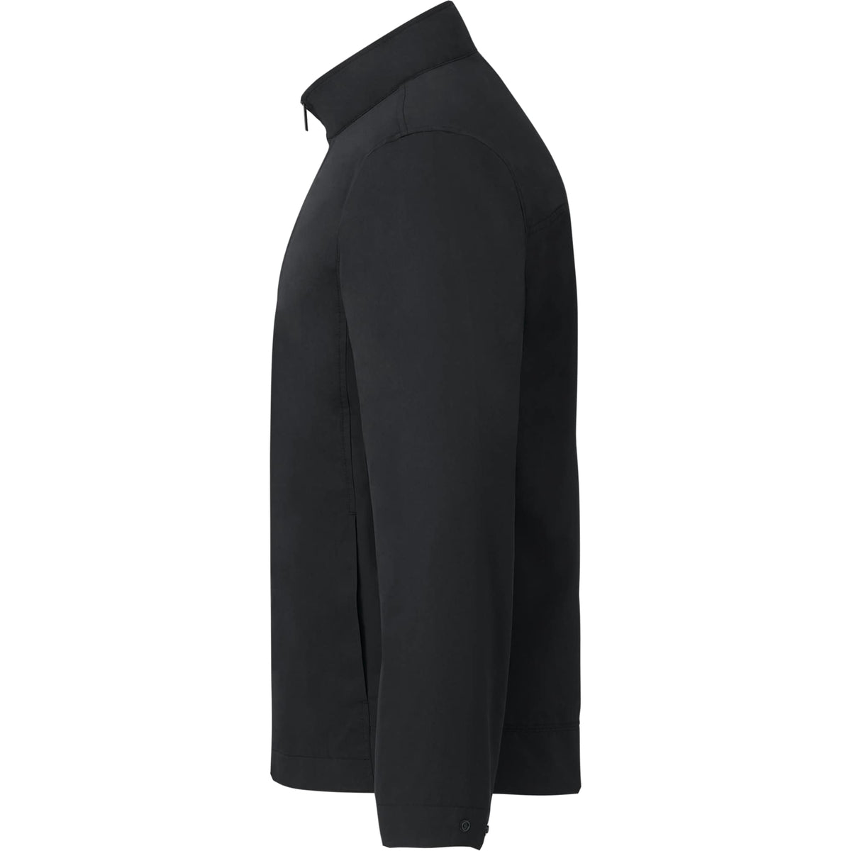 Foster Recycled Polyester Jacket for Men Transfer - Black - Left Side
