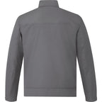 Foster Recycled Polyester Jacket for Men Transfer - Grey Storm - Back