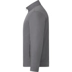 Foster Recycled Polyester Jacket for Men Transfer - Grey Storm - Left Side