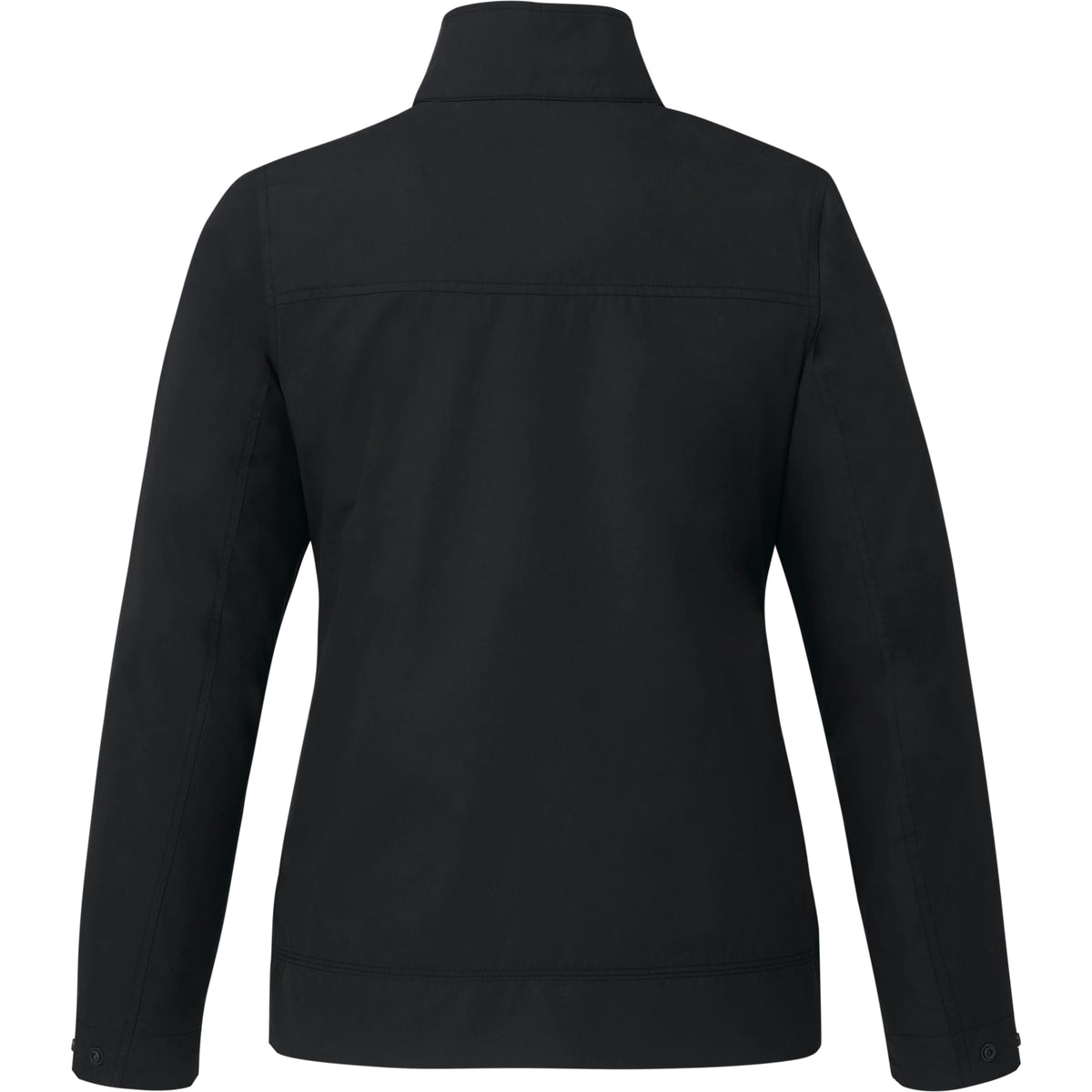 Foster Recycled Polyester Jacket for Women Debossing - Black - Back