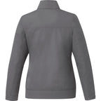 Foster Recycled Polyester Jacket for Women Debossing - Grey Storm - Back