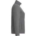 Foster Recycled Polyester Jacket for Women Debossing - Grey Storm - Right Side