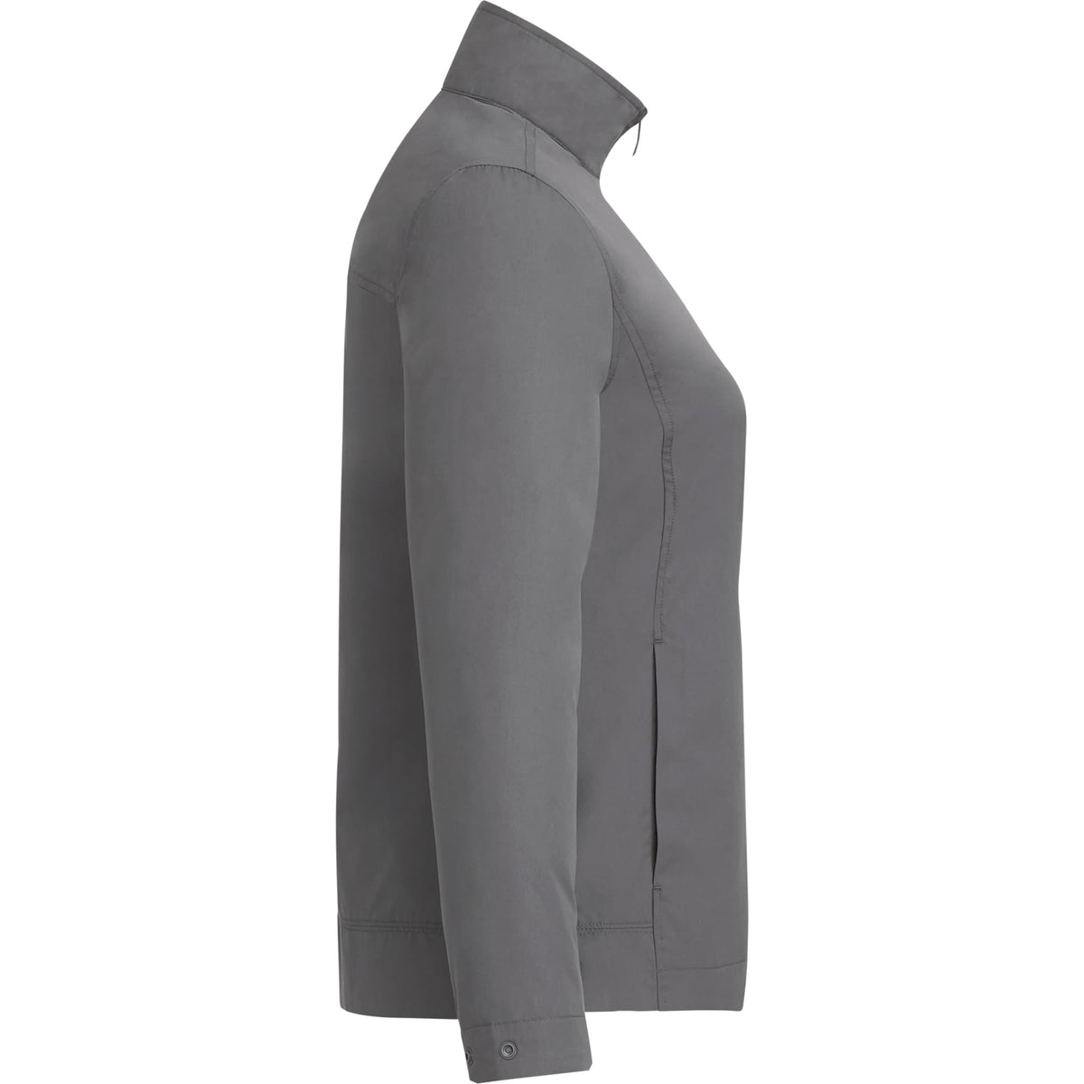Foster Recycled Polyester Jacket for Women Transfer - Grey Storm - Right Side