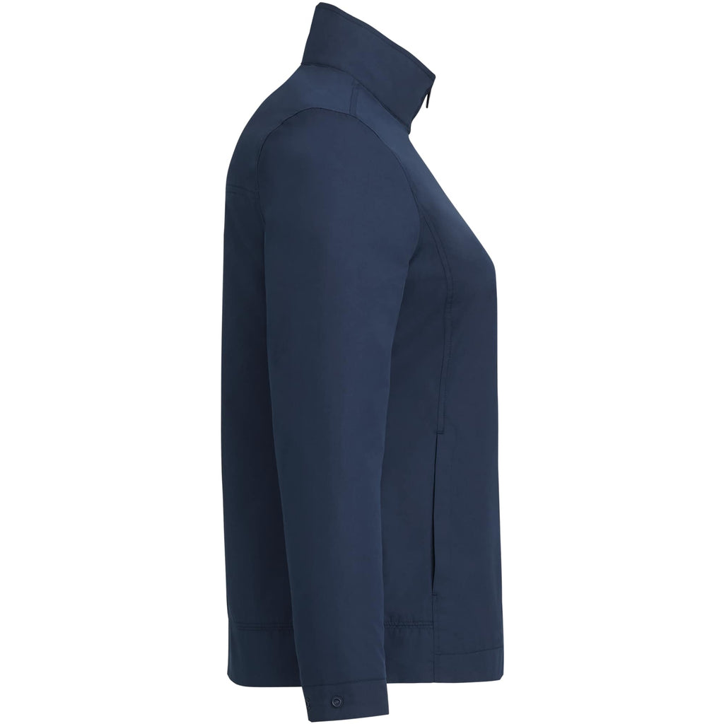 Foster Recycled Polyester Jacket for Women Transfer - Vintage Navy - Right Side