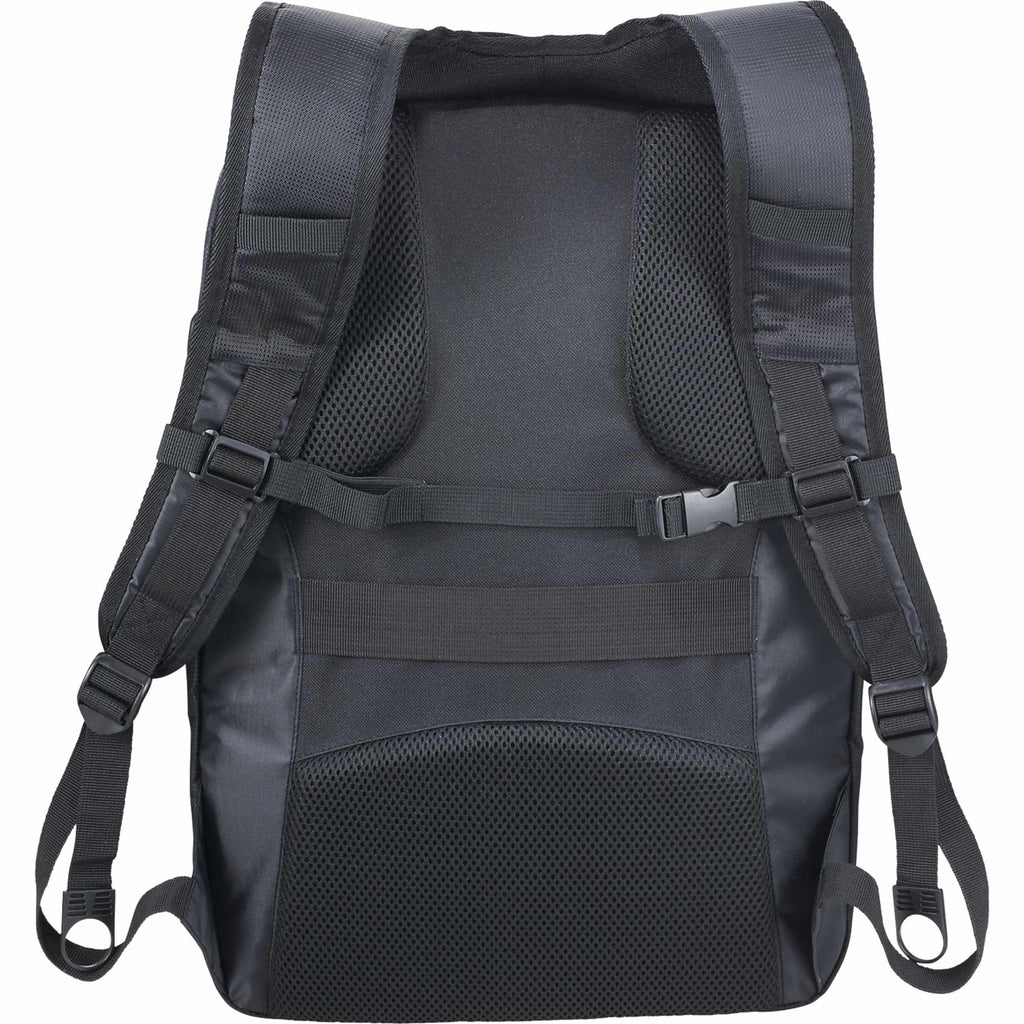 Foyager TSA Laptop Backpack with USB Port, 15 Inch Transfer - Black - Back