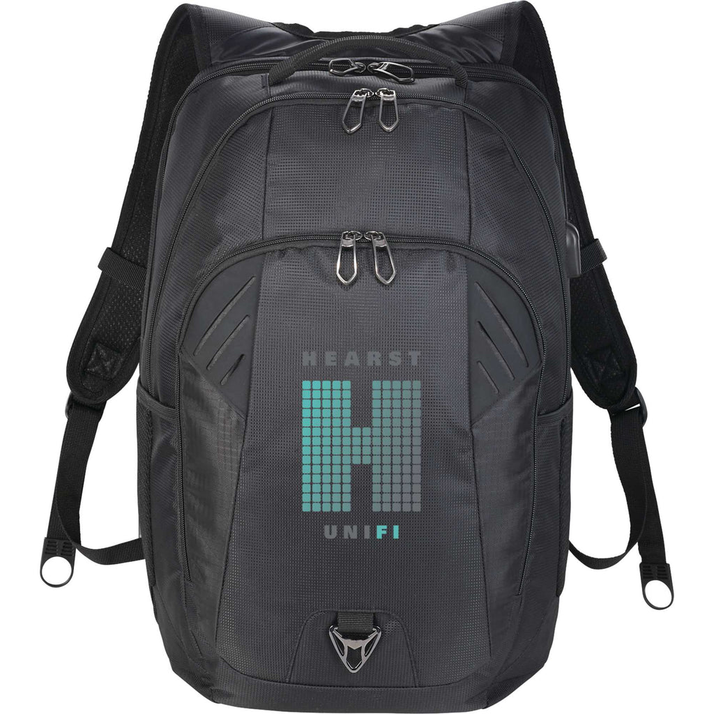 Foyager TSA Laptop Backpack with USB Port, 15 Inch Transfer - Black - Front 2