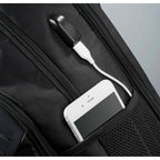 Foyager TSA Laptop Backpack with USB Port, 15 Inch Transfer - Black - Photo 2