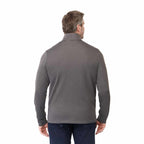 Frazier Eco Knit Jacket for Men Transfer - Heather Charcoal - Back On Model