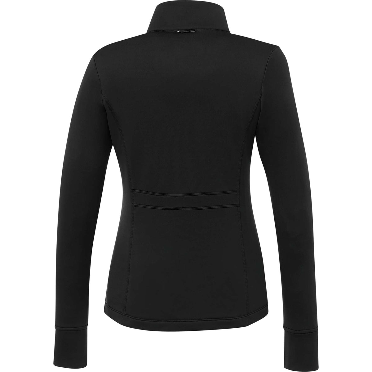 Frazier Eco Knit Jacket for Women Embroidery - Black - Back