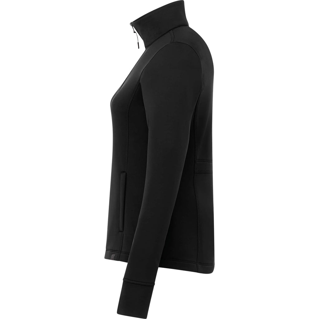 Frazier Eco Knit Jacket for Women Transfer - Black - Left Side