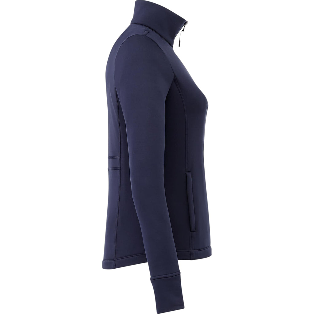 Frazier Eco Knit Jacket for Women Transfer - Vintage Navy - Right Side