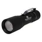 Freeport Flashlight with Focus Beam - Black - Laser Engraving
