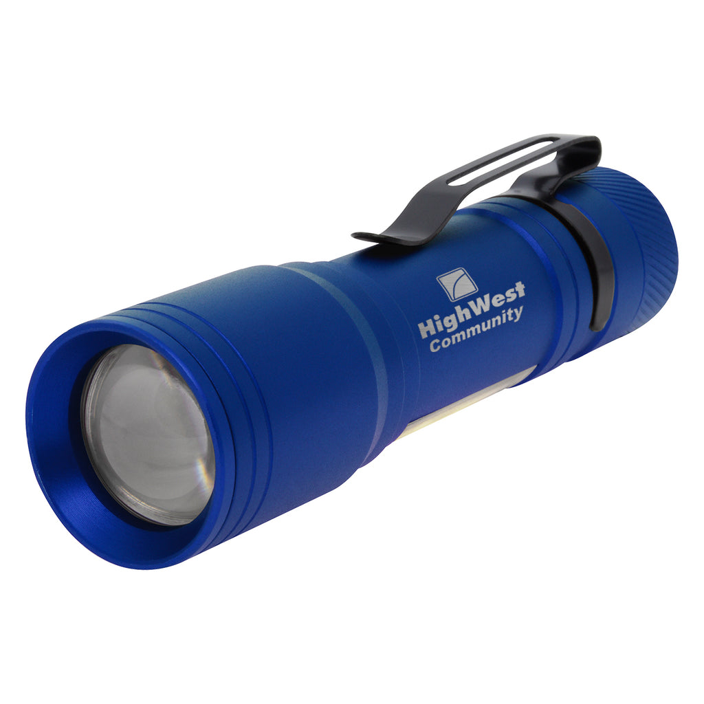 Freeport Flashlight with Focus Beam - Blue - Laser
