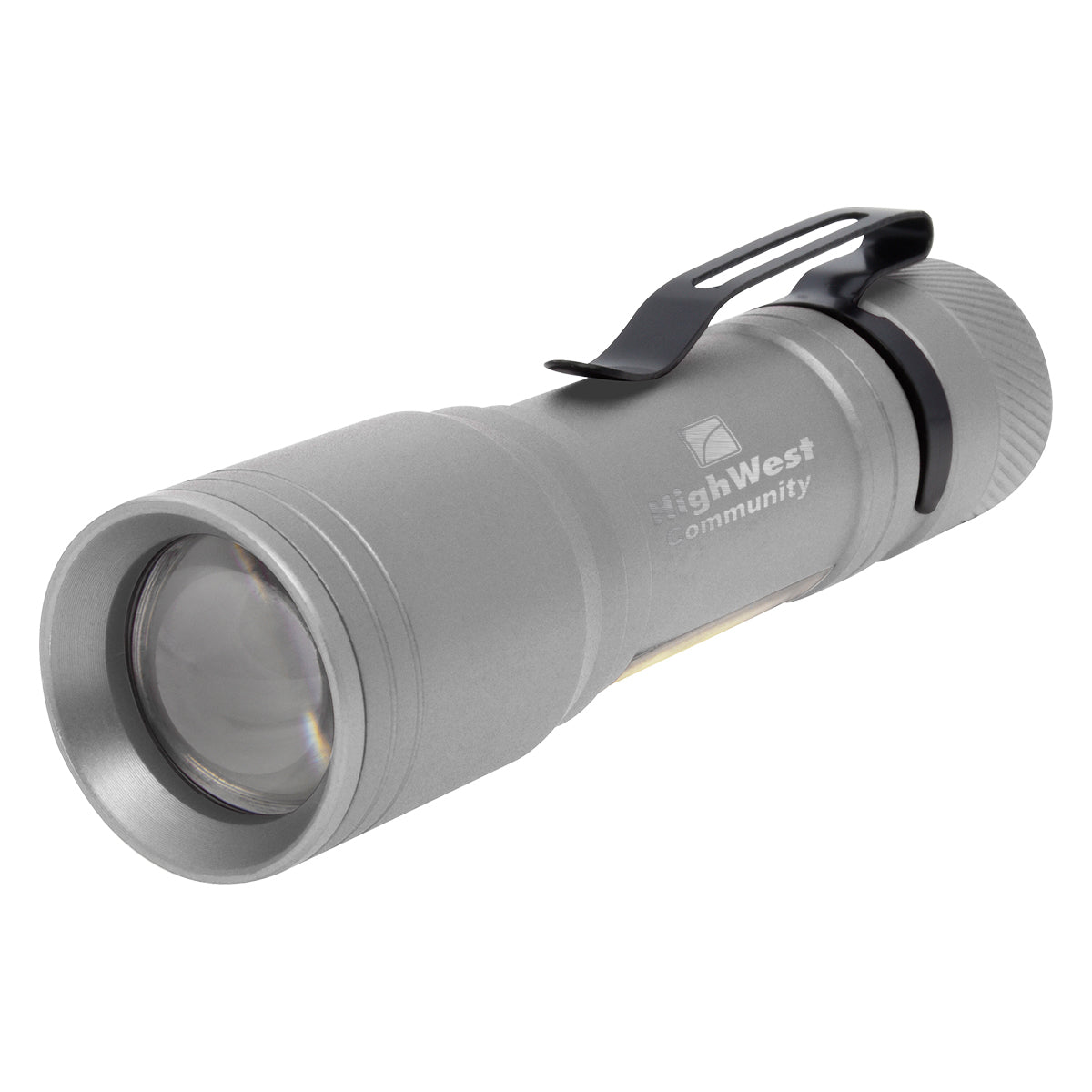 Freeport Flashlight with Focus Beam - Gunmetal - Laser