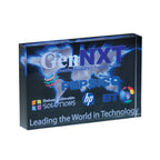 Freestanding Block Award, Small - Clear - Fullcolor