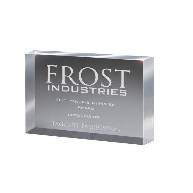 Freestanding Block Award, Small