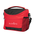 Fresh Fare Lunch Cooler for 16 Cans - Red - Silk Screen