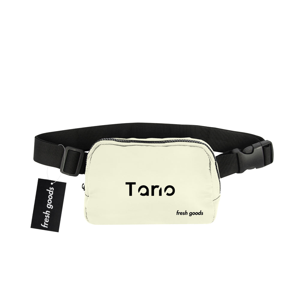 Fresh Goods Belt Bag, Anywhere - Ivory - Silk Screen