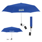 Fresh Goods Budget Telescopic Umbrella, 42 Inch Arc - Royal Blue - Colorbrite