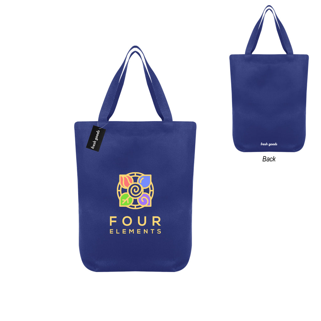 Fresh Goods Chandler Cotton Tote Bag, 12 oz - Royal Blue - Colorbrite