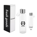 Fresh Goods Jaclyn Bottle, 20 oz - Clear - Silk Screen