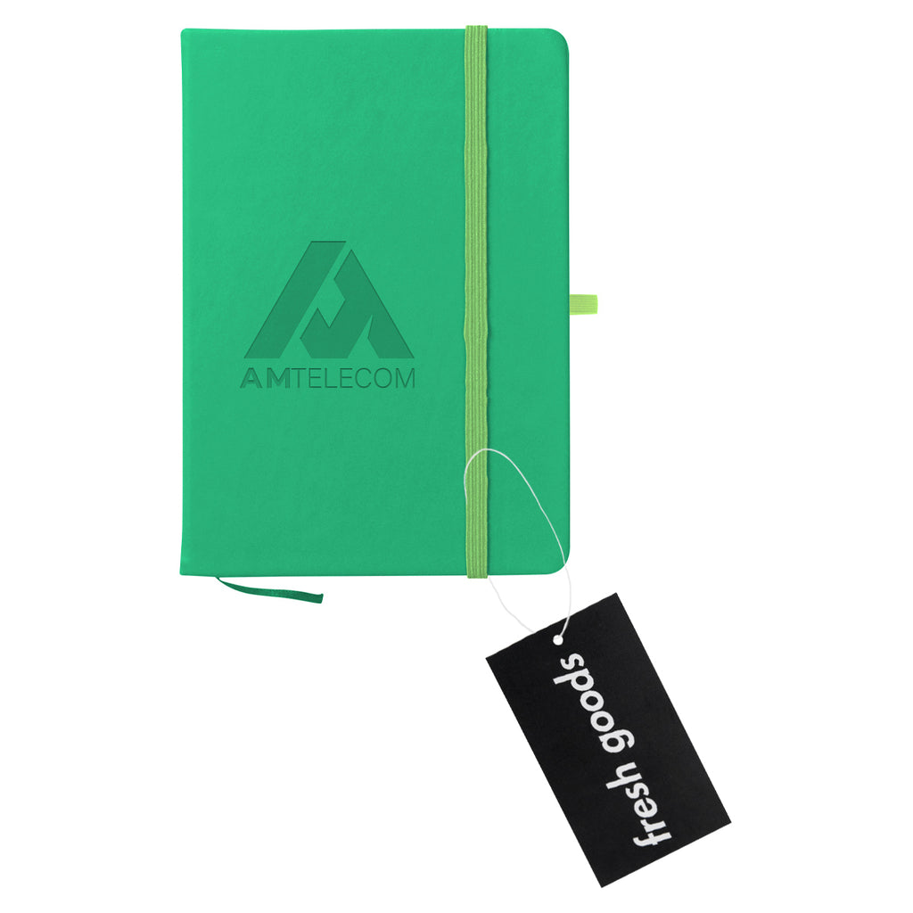 Fresh Goods Journal Notebook in Recycled PET Debossing - Debossing