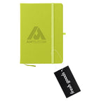 Fresh Goods Journal Notebook in Recycled PET Debossing - Green - Debossing