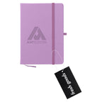 Fresh Goods Journal Notebook in Recycled PET Debossing - Purple - Debossing