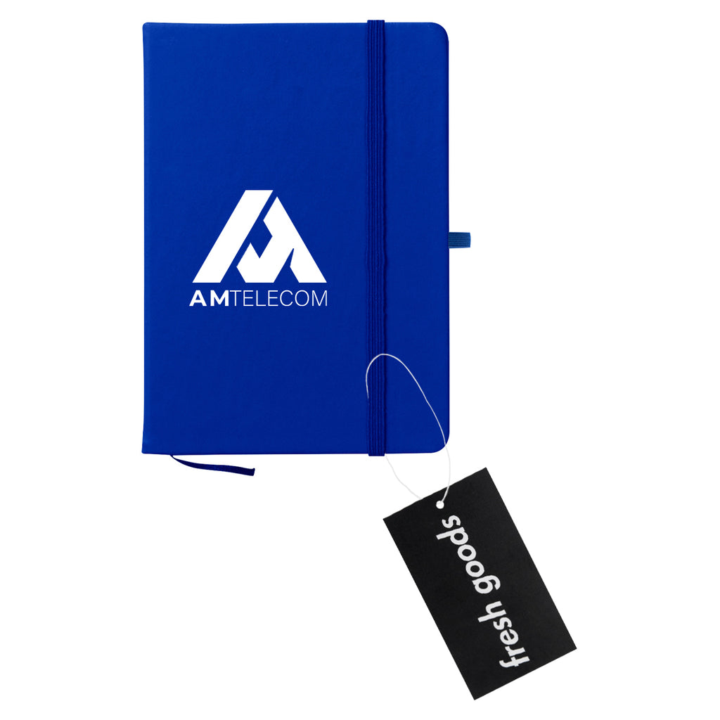 Fresh Goods Journal Notebook in Recycled PET Debossing - Royal Blue - Silk Screen