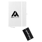 Fresh Goods Journal Notebook in Recycled PET Debossing - White - Silk Screen
