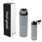 Fresh Goods Pop Sip Recycled Stainless Steel Bottle, 24 oz - Blue - Colorbrite