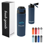 Fresh Goods Pop Sip Recycled Stainless Steel Bottle, 24 oz