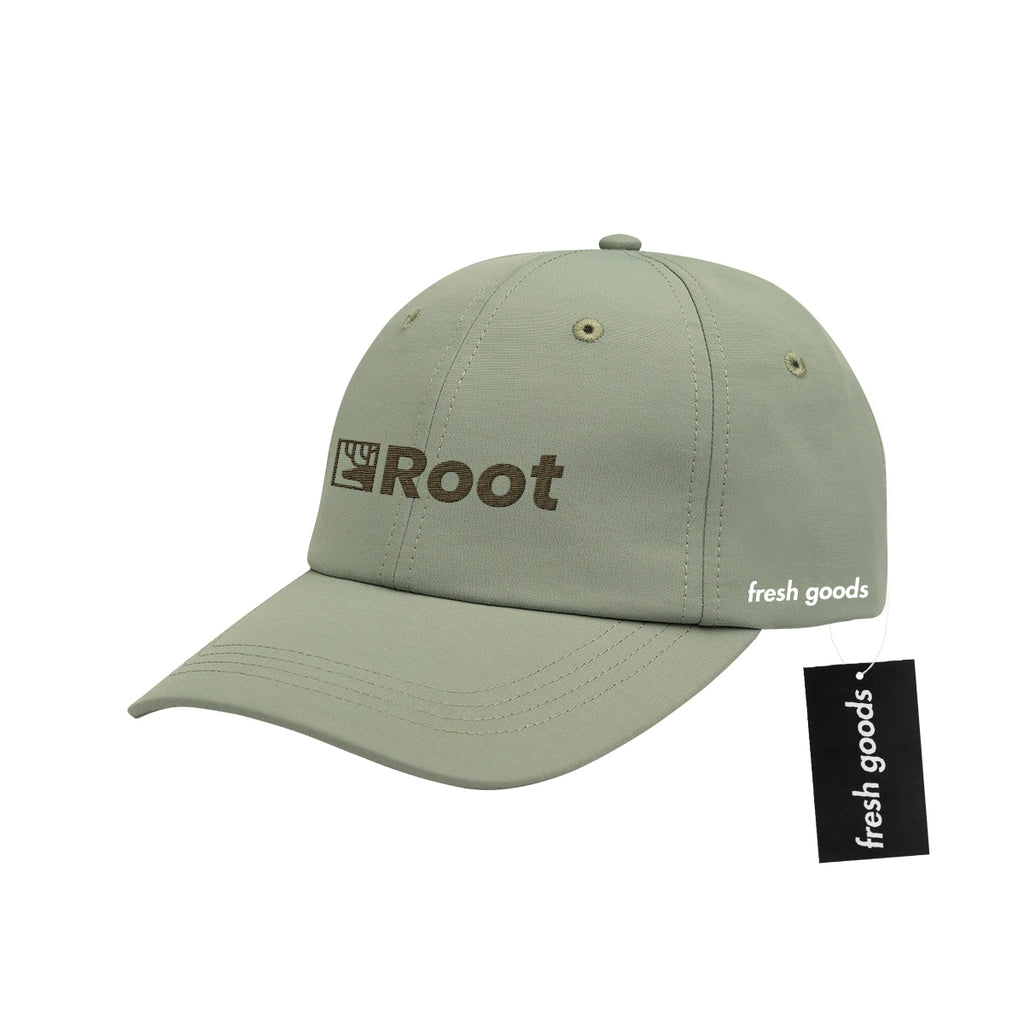 Fresh Goods Recycled Performance Cap, Rookie - Sage - Embroidery