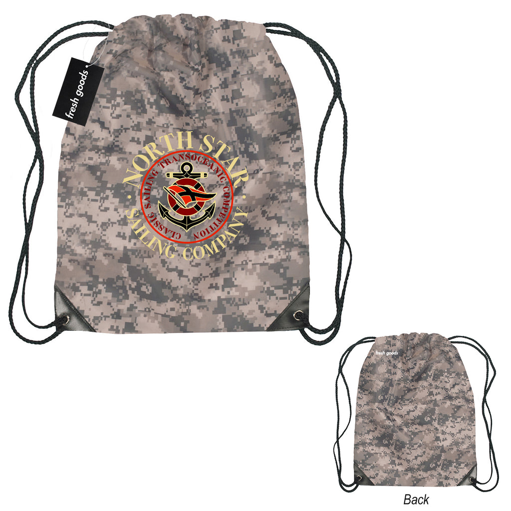 Fresh Goods Small Hit Sports Pack in Recycled PET - Digital Camouflage - Colorbrite
