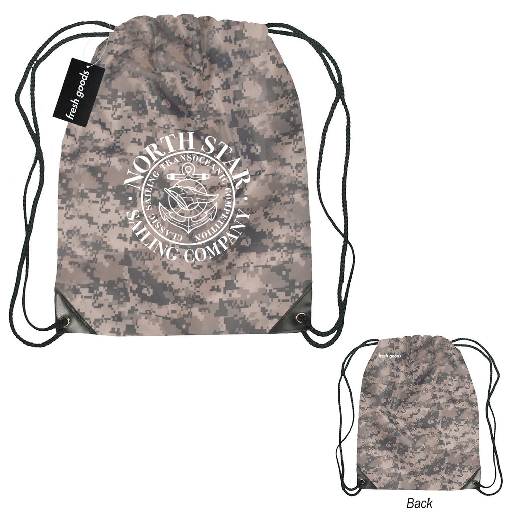 Fresh Goods Small Hit Sports Pack in Recycled PET - Digital Camouflage - Silk Screen