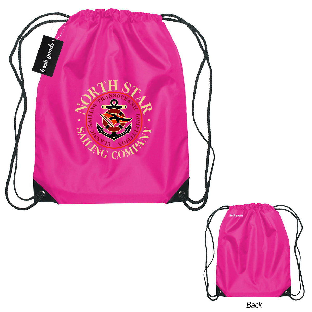 Fresh Goods Small Hit Sports Pack in Recycled PET - Magenta - Colorbrite