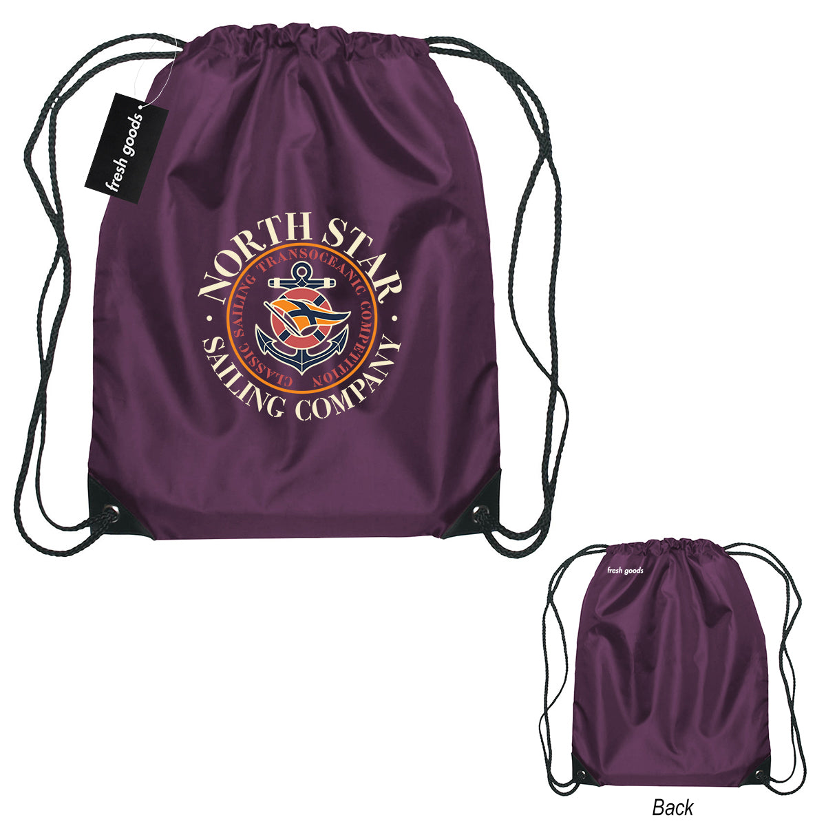 Fresh Goods Small Hit Sports Pack in Recycled PET - Plum - Colorbrite