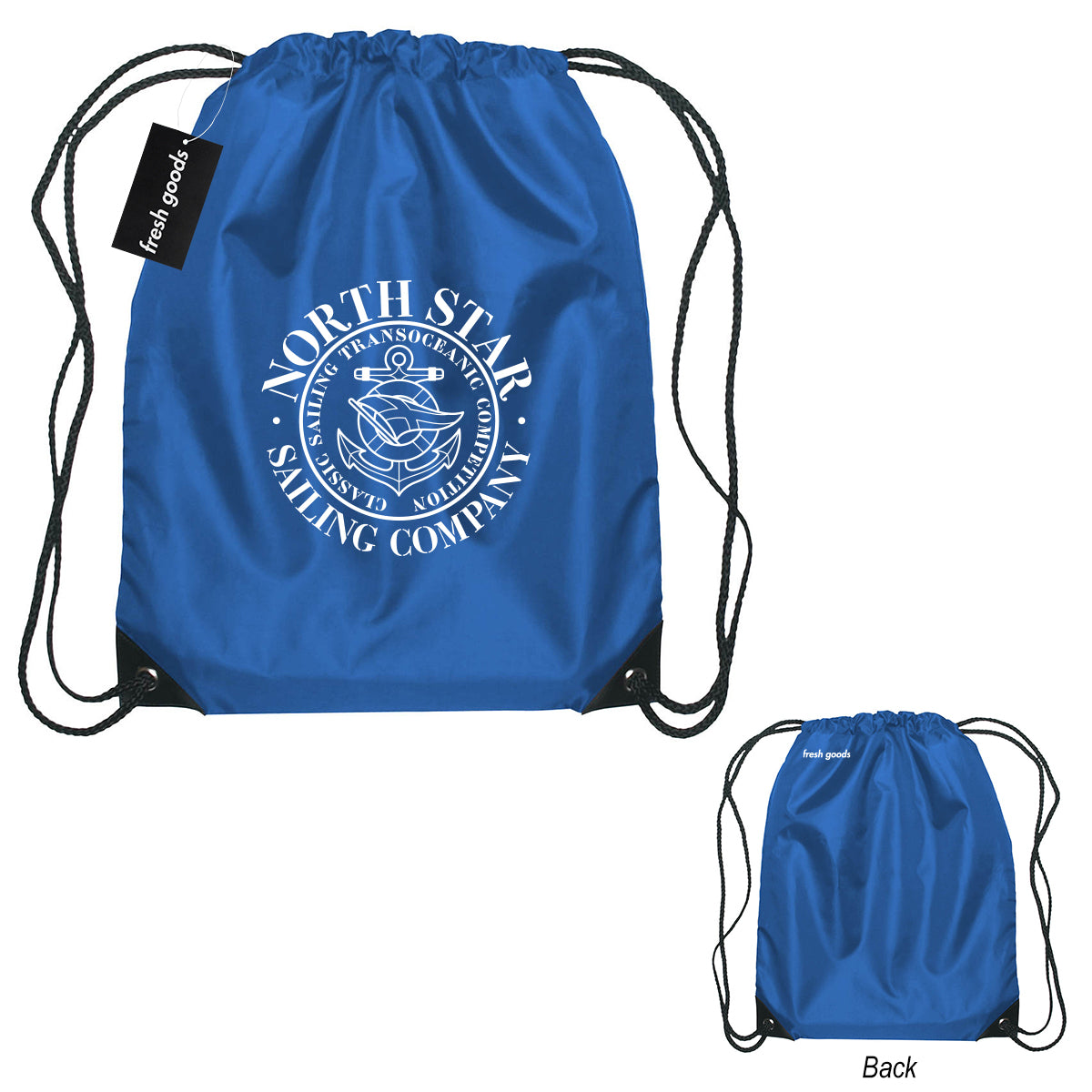 Fresh Goods Small Hit Sports Pack in Recycled PET - Royal Blue - Silk Screen