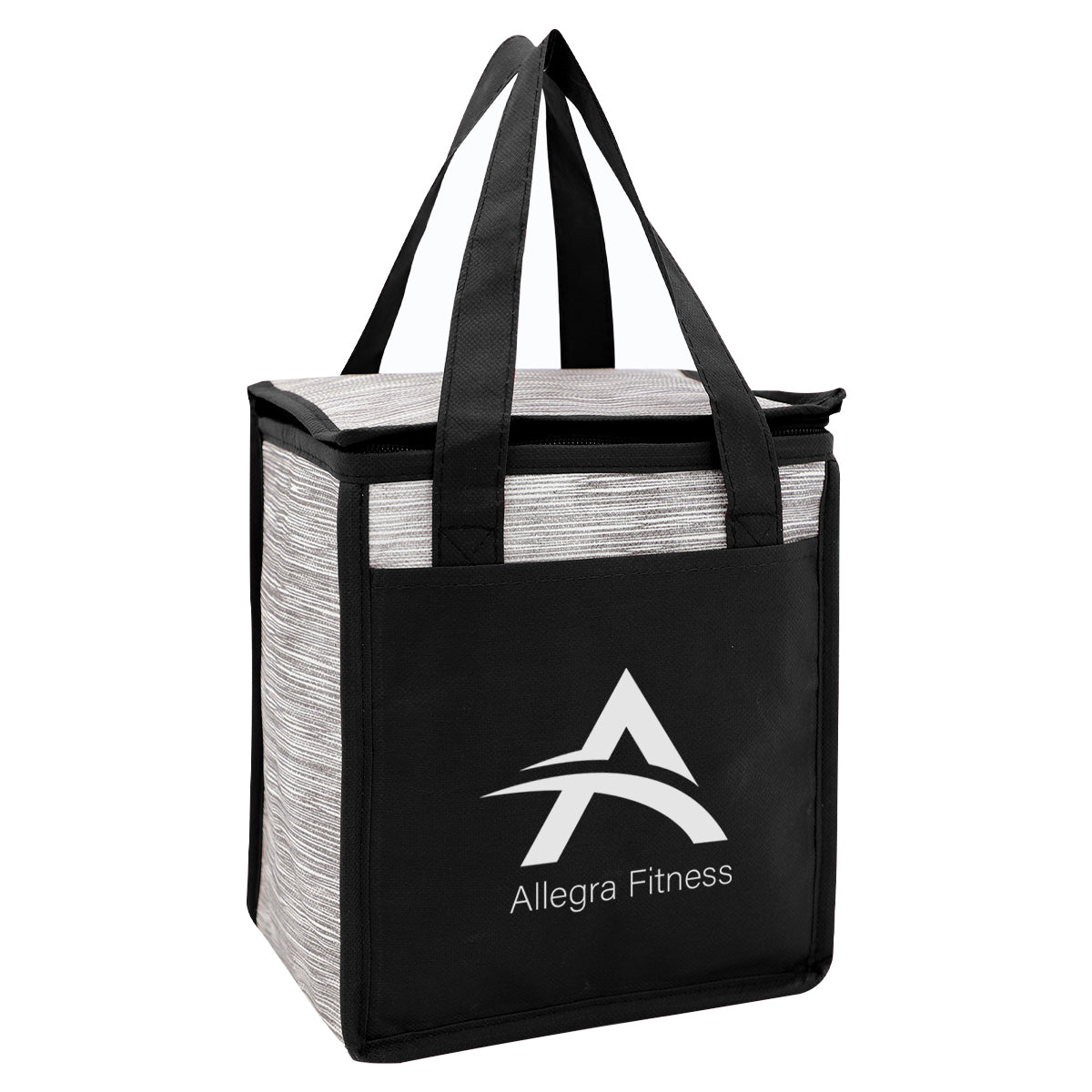 Fresno Cooler Bag, Non-Woven - Black - Silk Screen