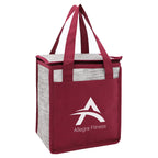 Fresno Cooler Bag, Non-Woven - Burgundy - Silk Screen