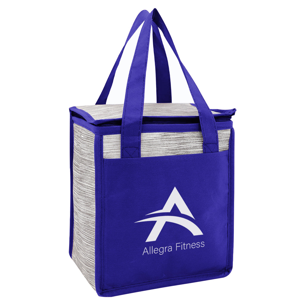 Fresno Cooler Bag, Non-Woven - Royal Blue - Silk Screen