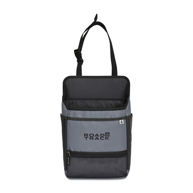 Front Seat Organizer with Laptop Sleeve in Recycled PET