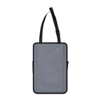 Front Seat Organizer with Laptop Sleeve in Recycled PET Embroidery - Dark Grey - View 3