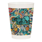 Frost Flex Stadium Cup in Full Color, 10 oz